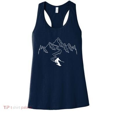 Skiing Women's Tank Top