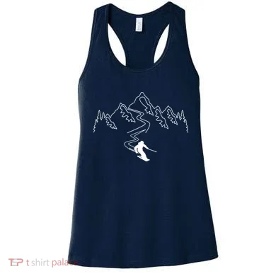 Skiing Women's Tank Top