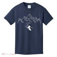 Skiing Kids T-Shirt thumb 0