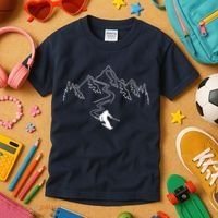 Skiing Kids T-Shirt thumb 3