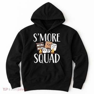 Smore Squad Kawaii S'more Camping Team distressed Hoodie