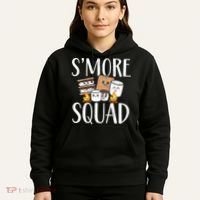 Smore Squad Kawaii S'more Camping Team distressed Hoodie thumb 5