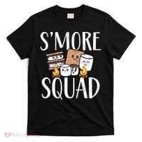 Smore Squad Kawaii S'more Camping Team distressed T-Shirt thumb 0