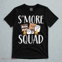 Smore Squad Kawaii S'more Camping Team distressed T-Shirt thumb 5