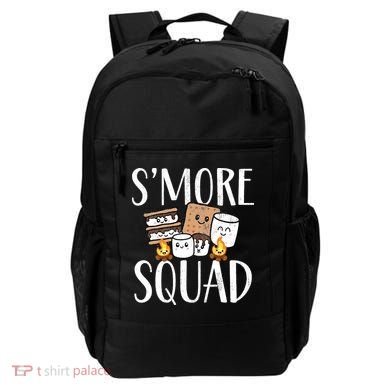 Smore Squad Kawaii S'more Camping Team distressed Backpack