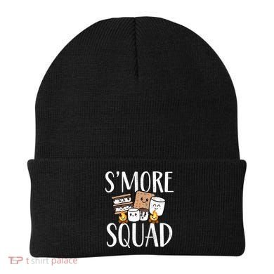 Smore Squad Kawaii S'more Camping Team distressed Beanie