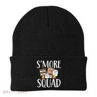 Smore Squad Kawaii S'more Camping Team distressed Beanie thumb 0