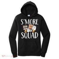 Smore Squad Kawaii S'more Camping Team distressed Women's Hoodie thumb 0