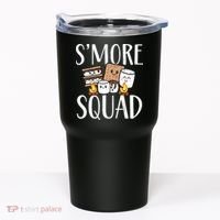 Smore Squad Kawaii S'more Camping Team distressed Tumbler thumb 0