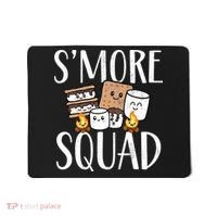 Smore Squad Kawaii S'more Camping Team distressed Mousepad thumb 0