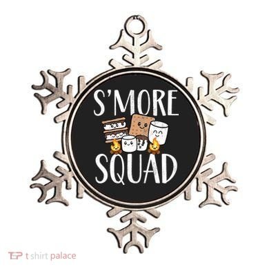 Smore Squad Kawaii S'more Camping Team distressed Ornament