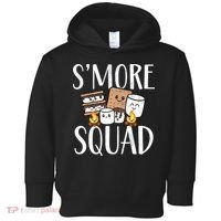 Smore Squad Kawaii S'more Camping Team distressed Toddler Hoodie thumb 0