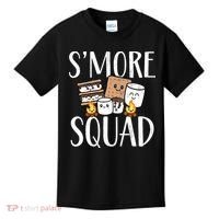 Smore Squad Kawaii S'more Camping Team distressed Kids T-Shirt thumb 0