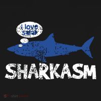 Shark Shar Kasm Marine Biology Funny Vintage Gift T-Shirt thumb 7