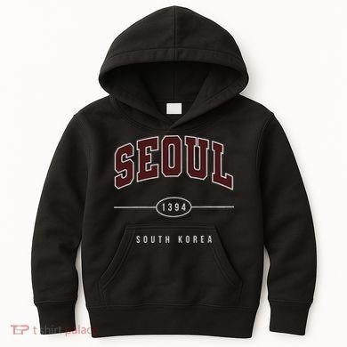 Seoul South Korea Kids Hoodie