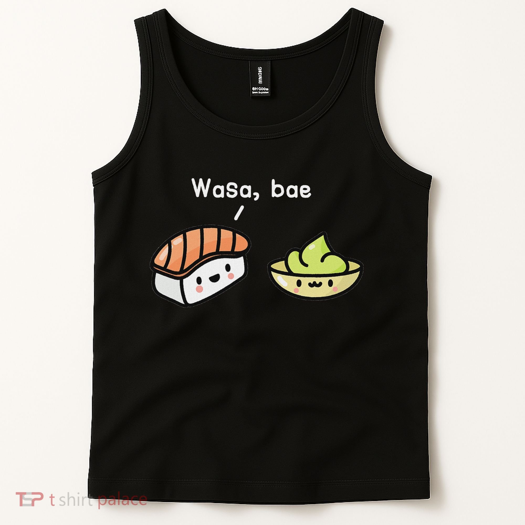 Sushi S Kawaii Wasa Bae Japanese Foodie Tank Top