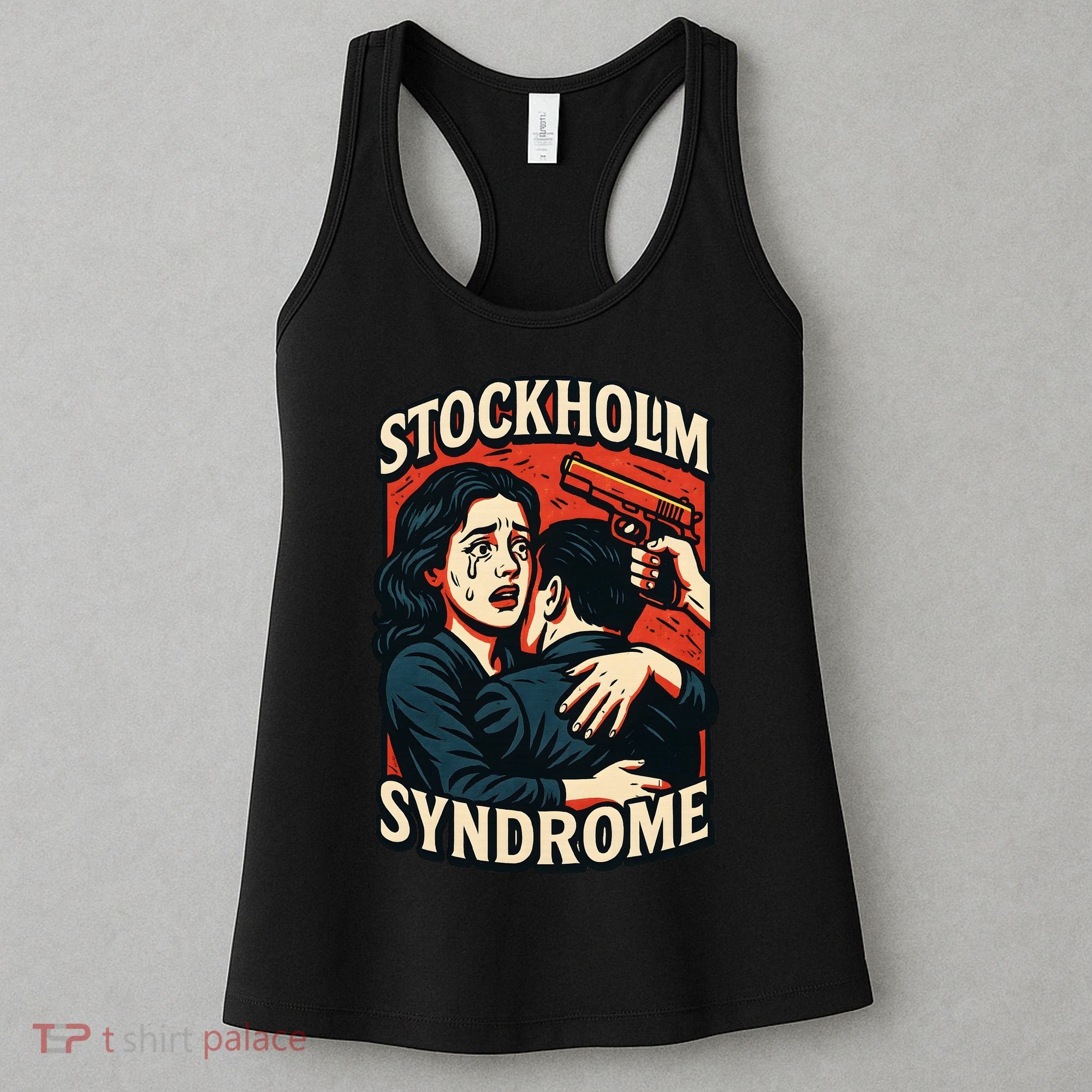 Stockholm Syndrome Love Hurts Women's Tank Top
