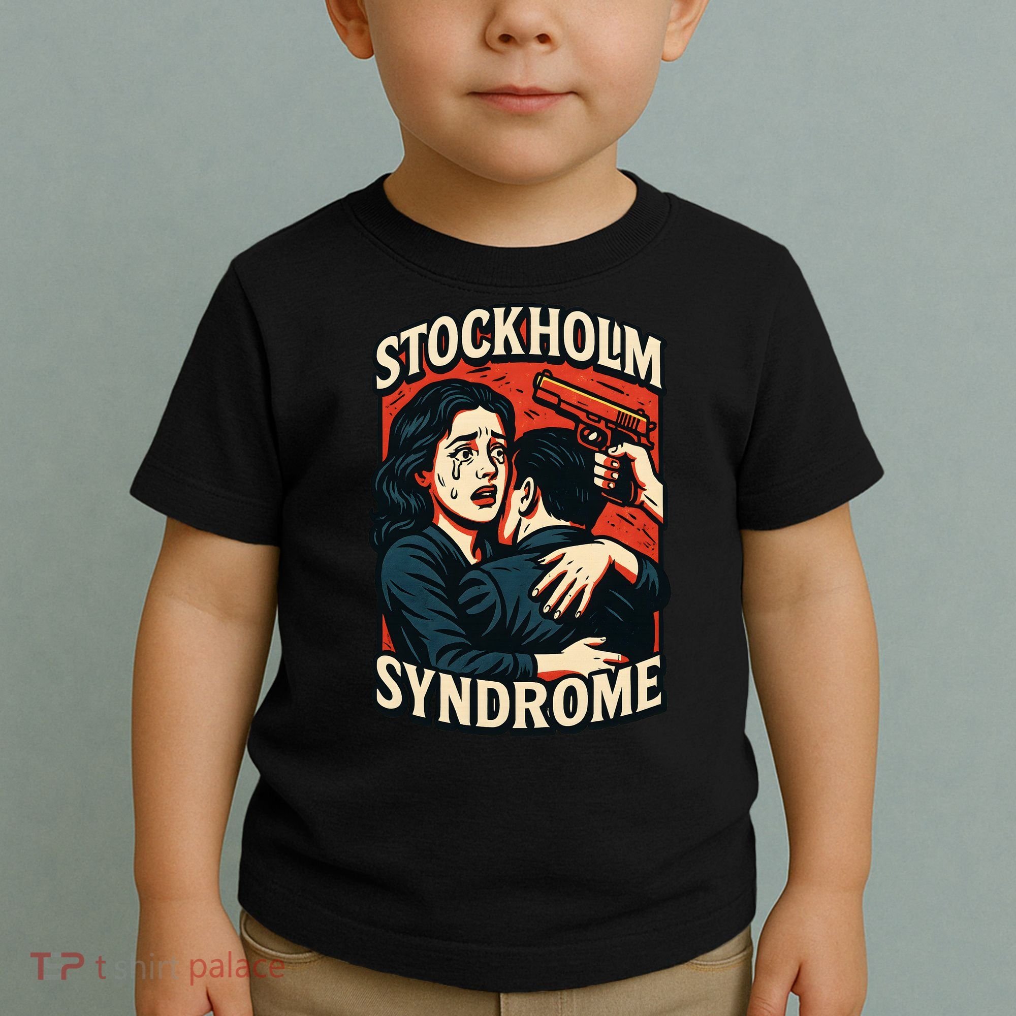 Stockholm Syndrome Love Hurts Toddler T-Shirt