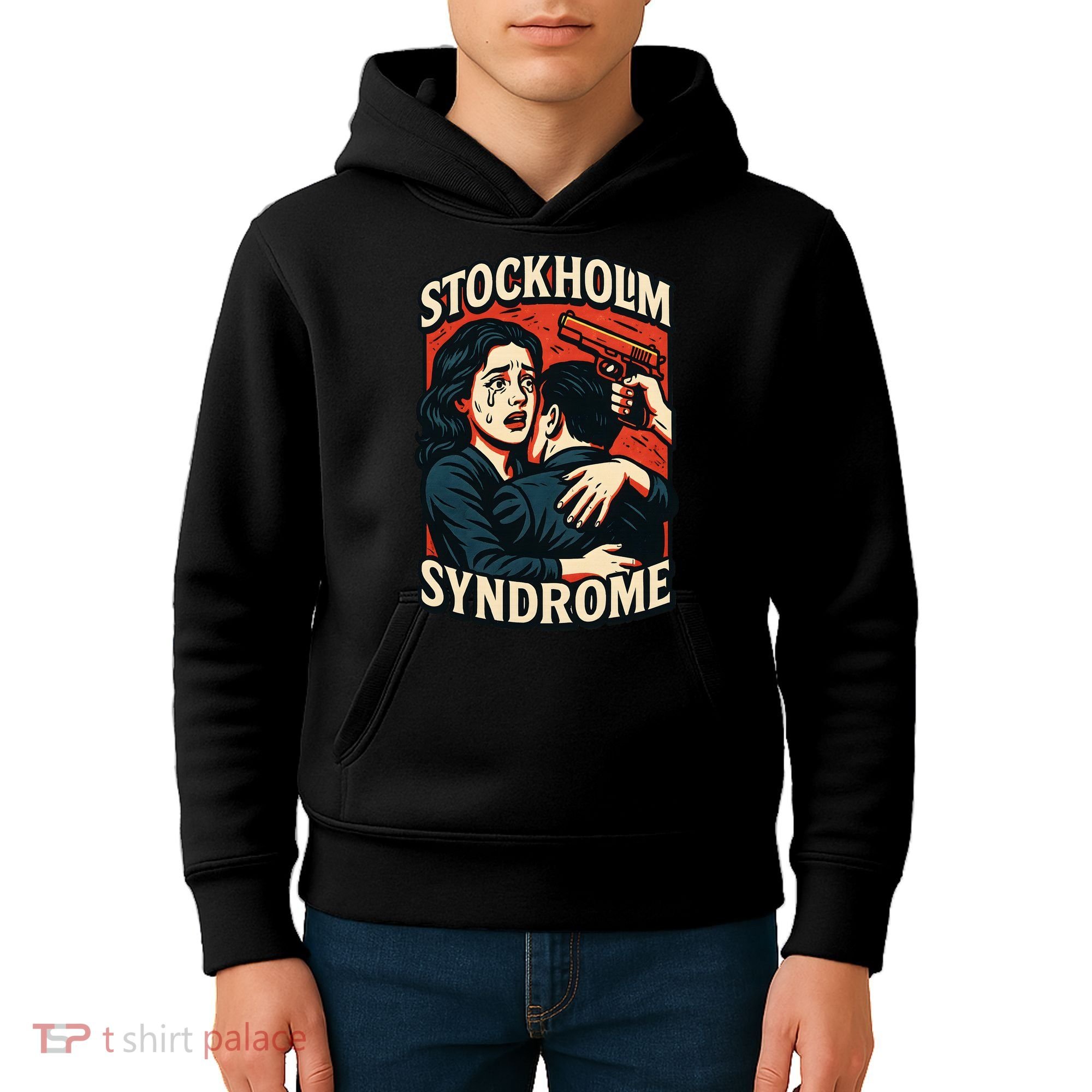 Stockholm Syndrome Love Hurts Kids Hoodie