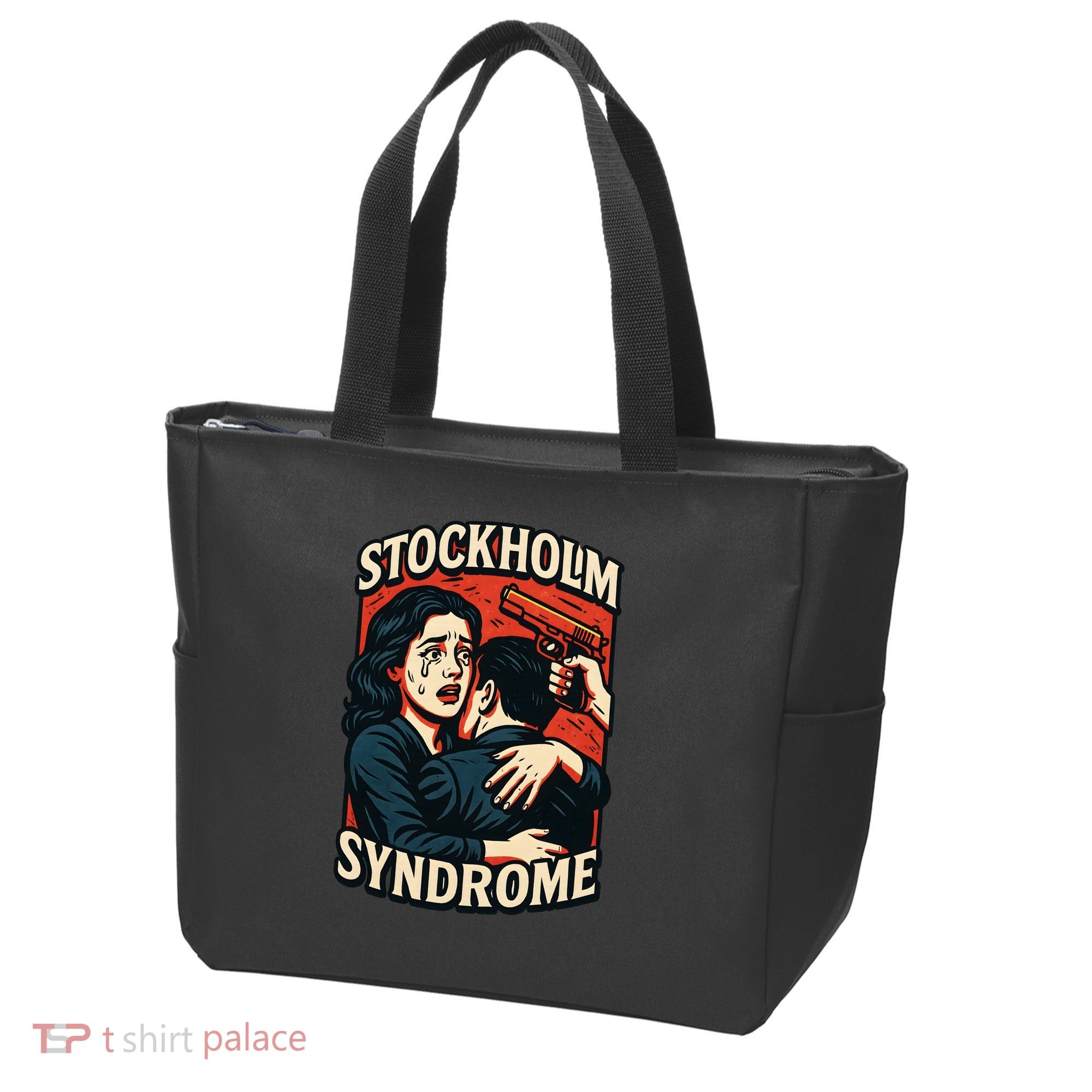 Stockholm Syndrome Love Hurts Tote Bag