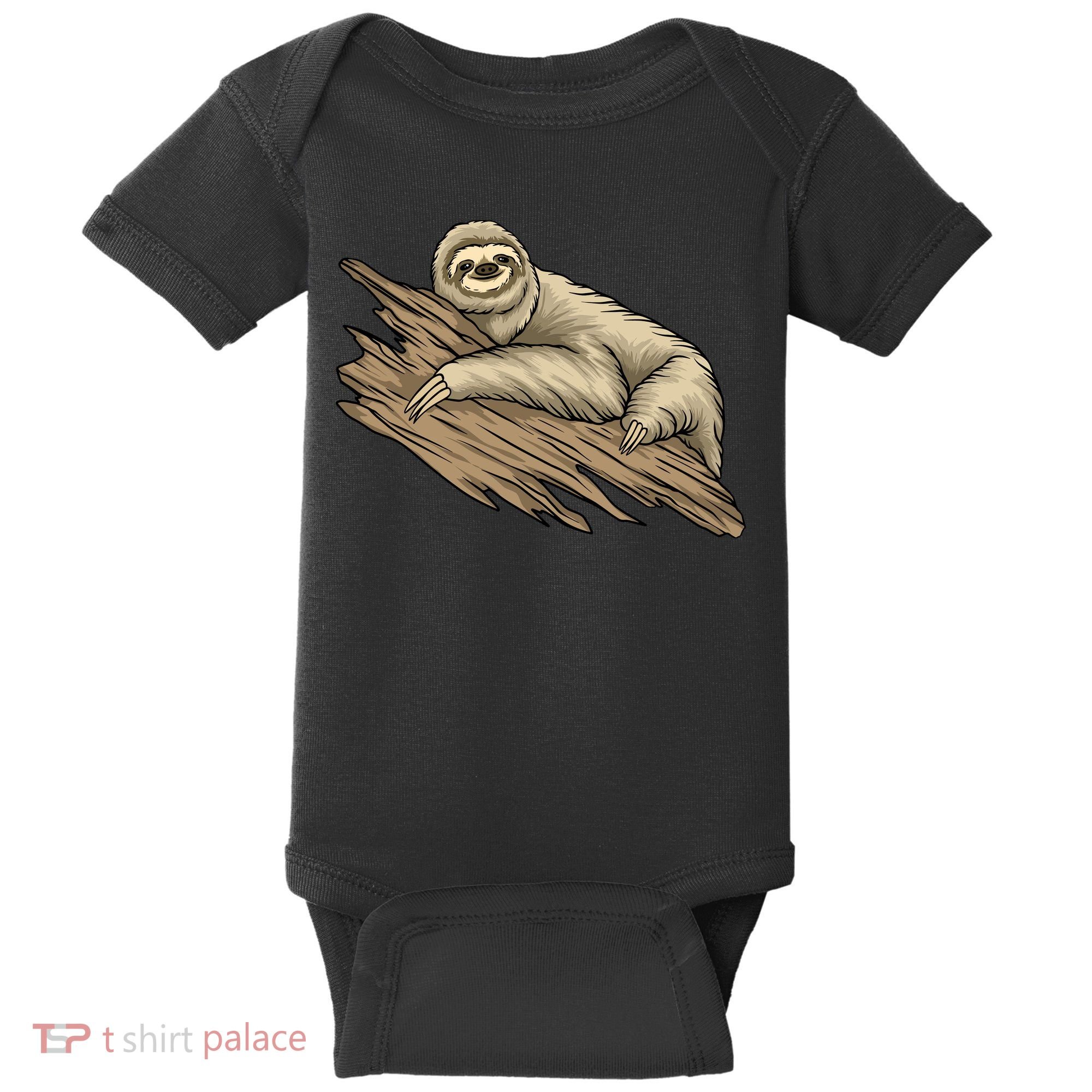 Sloth Baby Bodysuit