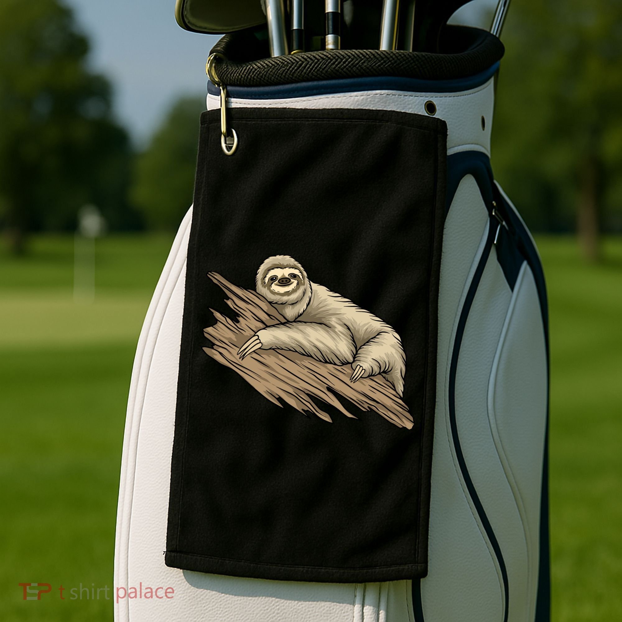 Sloth Golf Towel