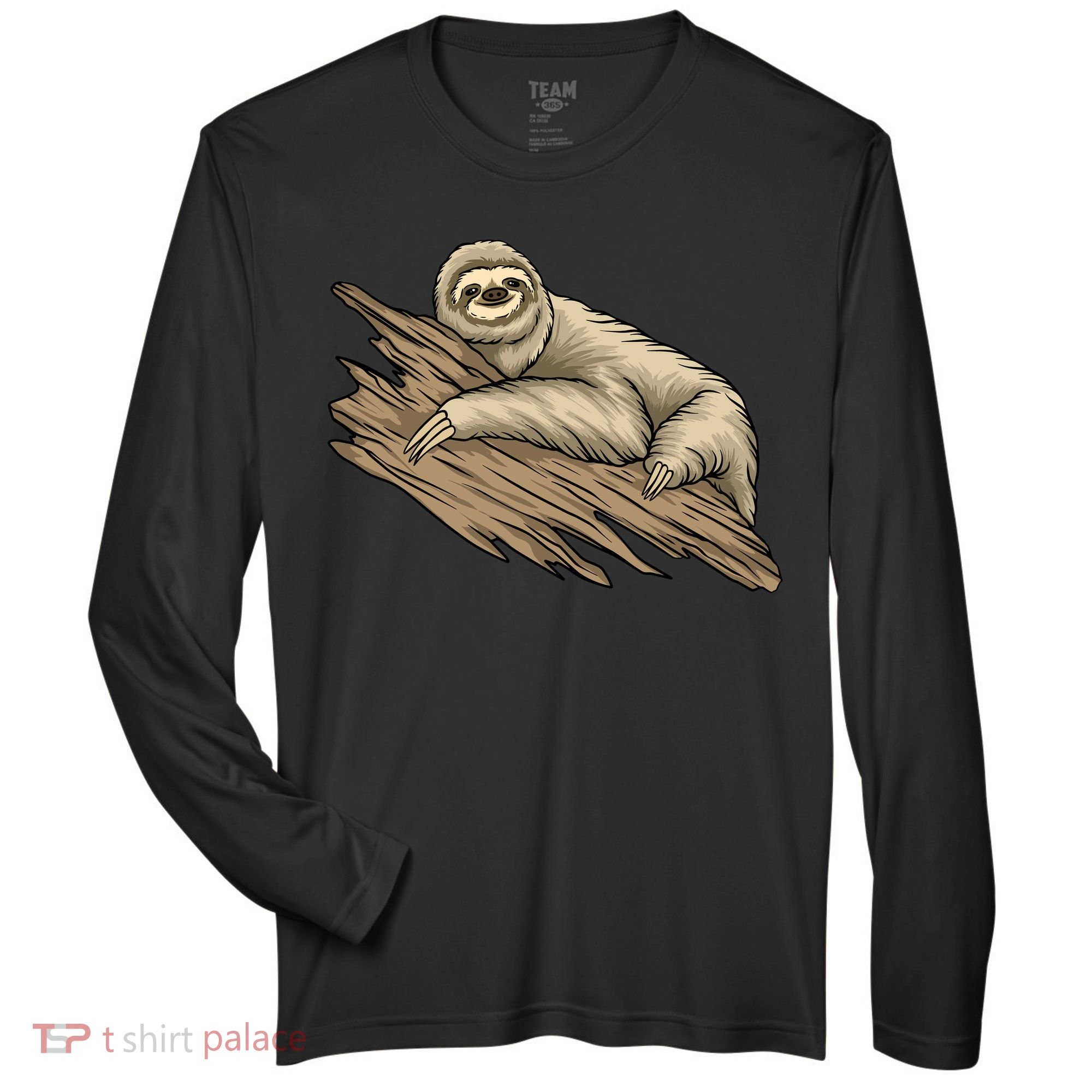Sloth Zone Performance Long-Sleeve T-Shirt
