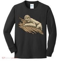 Sloth Kids Long Sleeve Shirt thumb 0