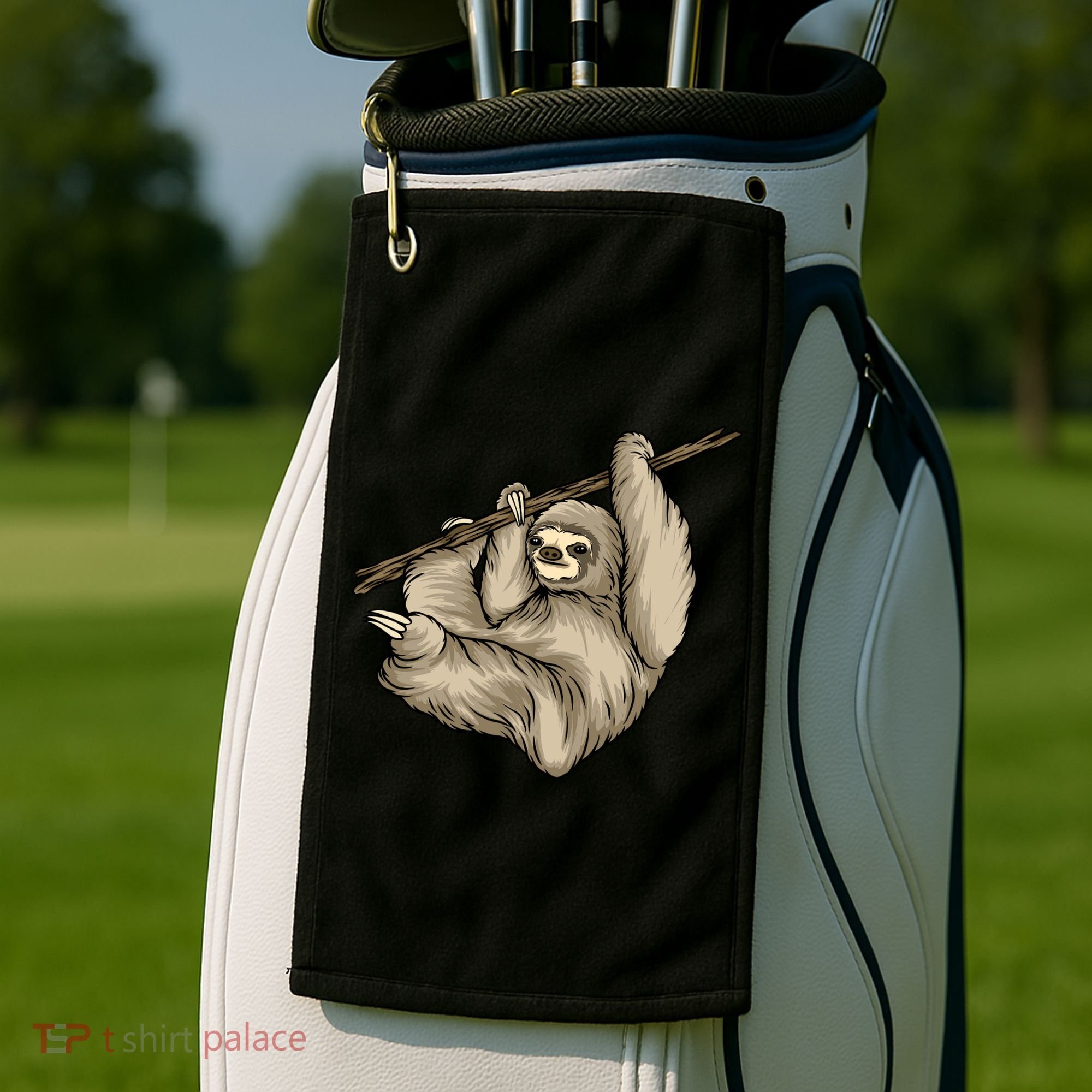 Sloth Golf Towel