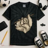 Sloth Kids Tie-Dye T-Shirt thumb 2