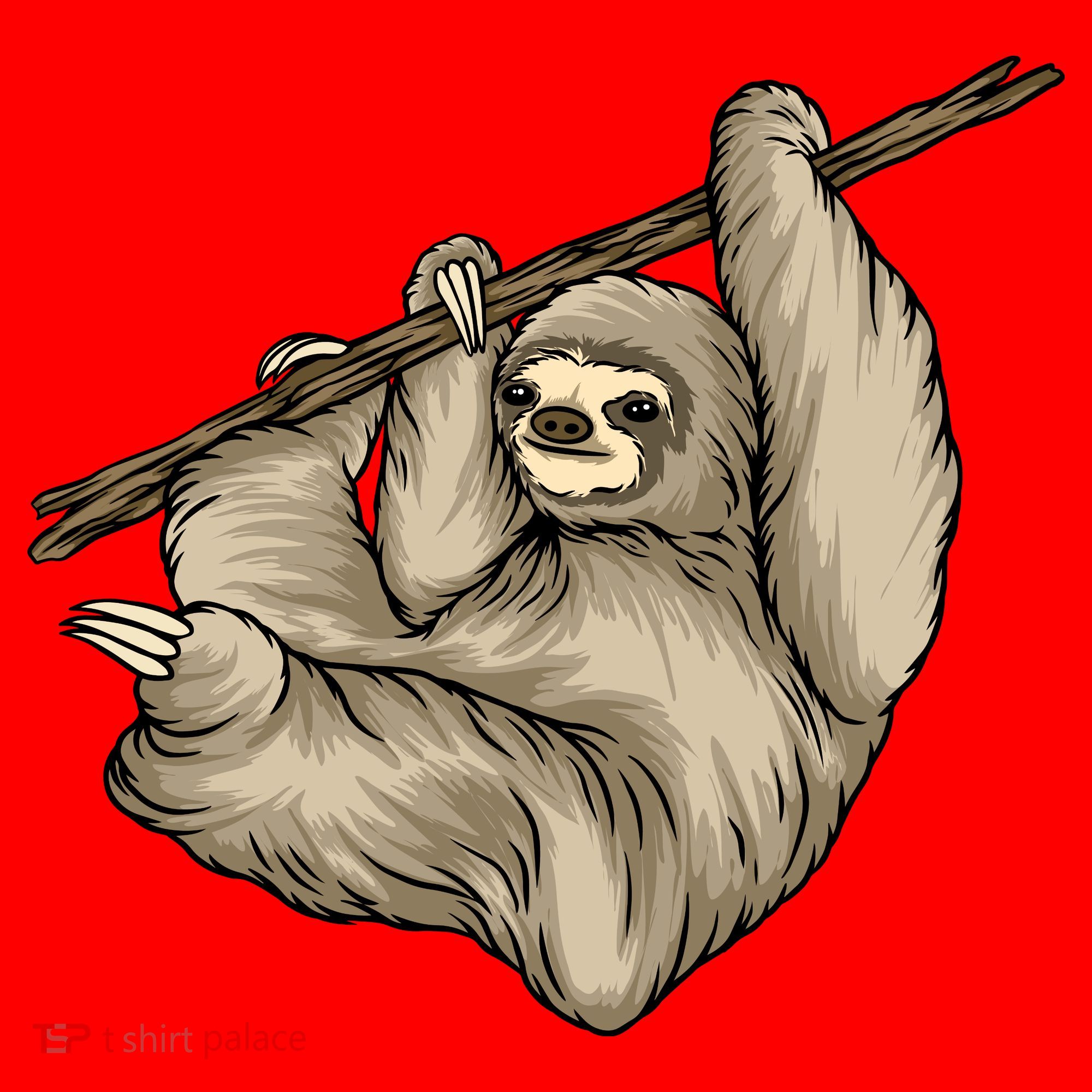 Sloth Santa Hat