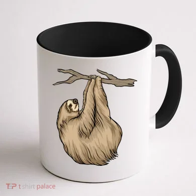 Sloth Coffee Mug back