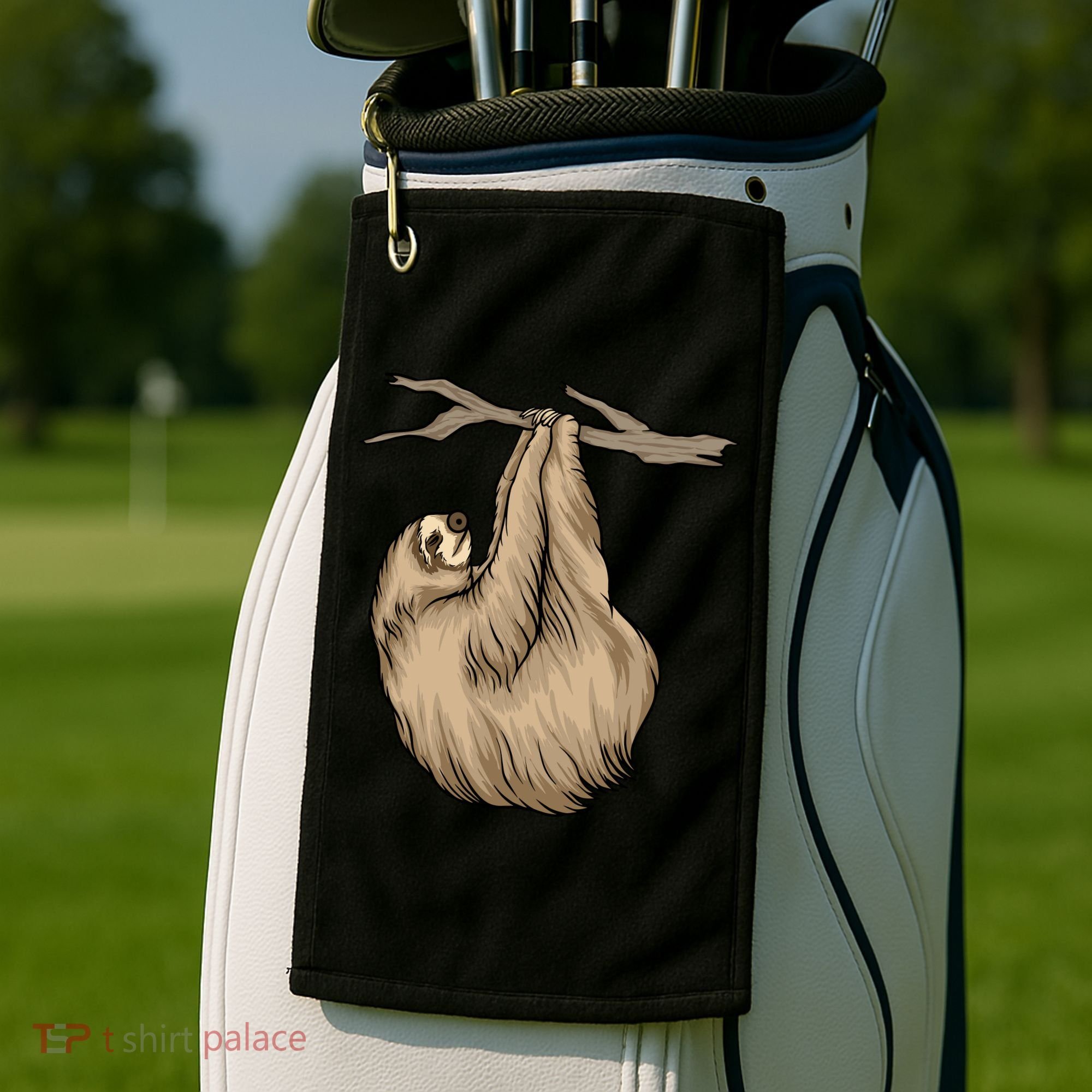 Sloth Golf Towel