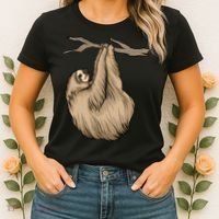 Sloth Women's T-Shirt thumb 2