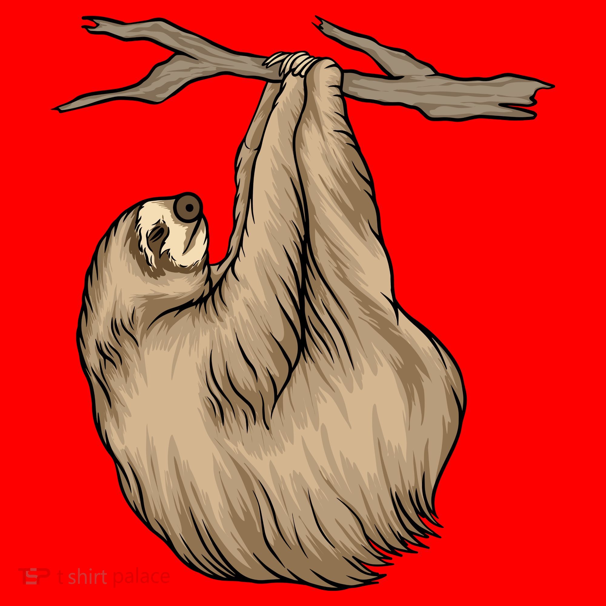 Sloth Santa Hat