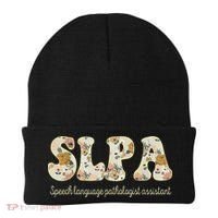 SLPA Speech Language Pathologist Assistant Appreciation Beanie thumb 0
