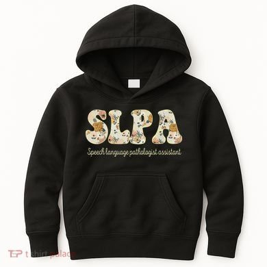 SLPA Speech Language Pathologist Assistant Appreciation Kids Hoodie