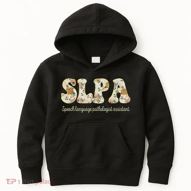SLPA Speech Language Pathologist Assistant Appreciation Kids Hoodie