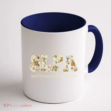 SLPA Speech Language Pathologist Assistant Appreciation Coffee Mug back