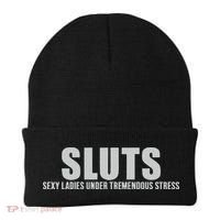 Sluts Sexy Ladies Under Tremendous Stress Beanie thumb 0