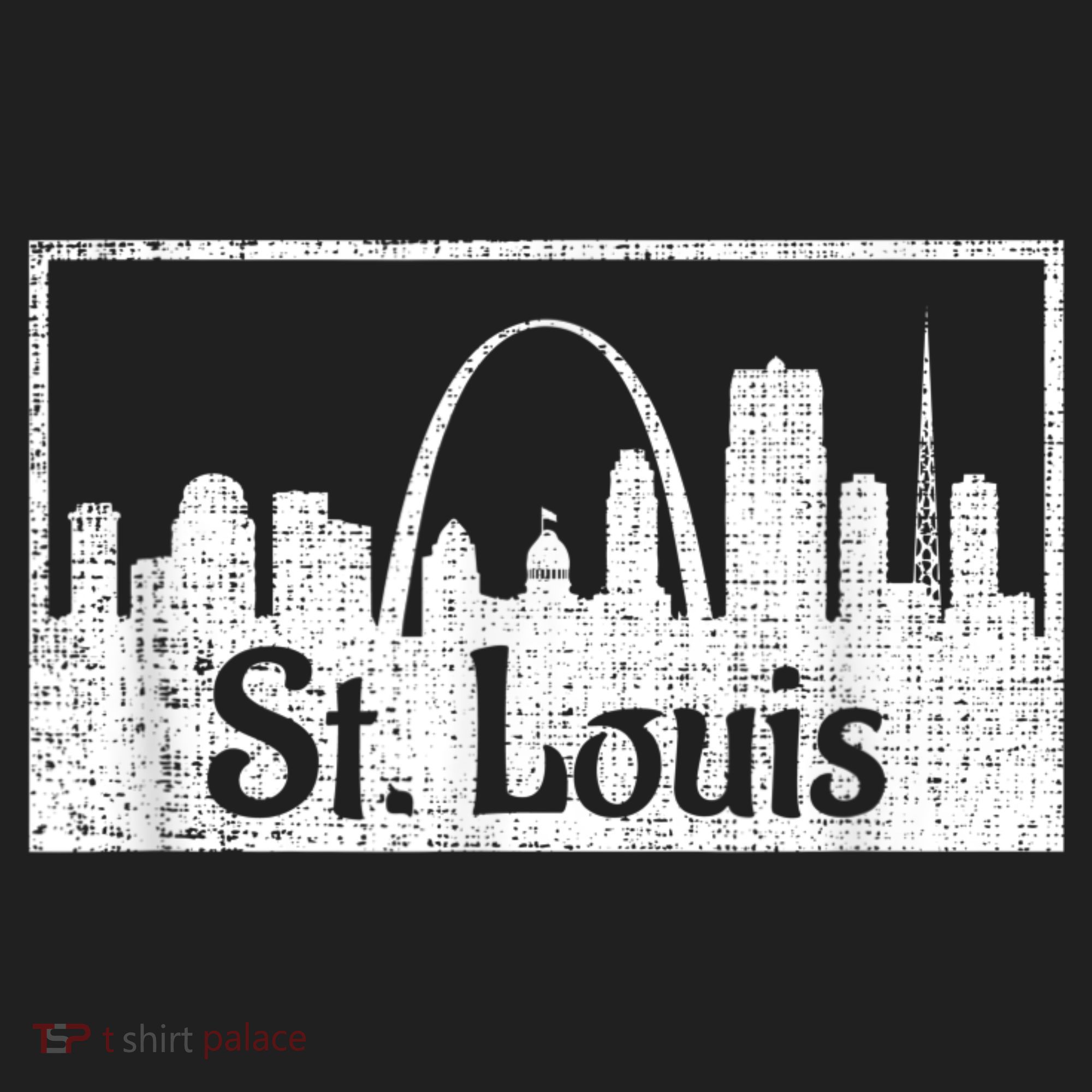 Saint St. Louis Missouri Skyline Souvenir Gift Women's Sweatshirt