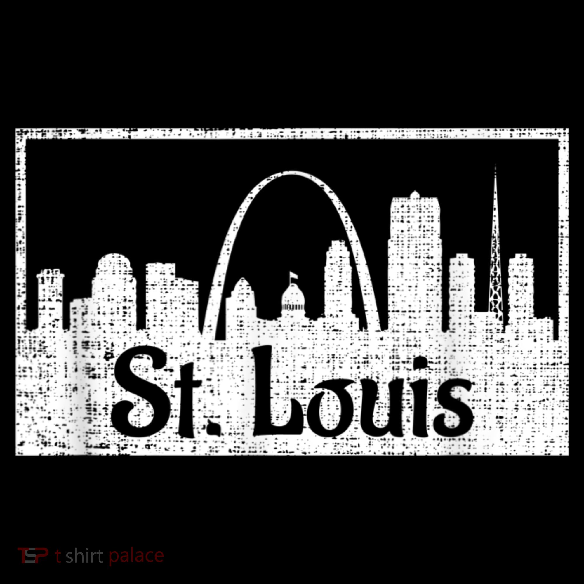 Saint St. Louis Missouri Skyline Souvenir Gift Women's Hoodie