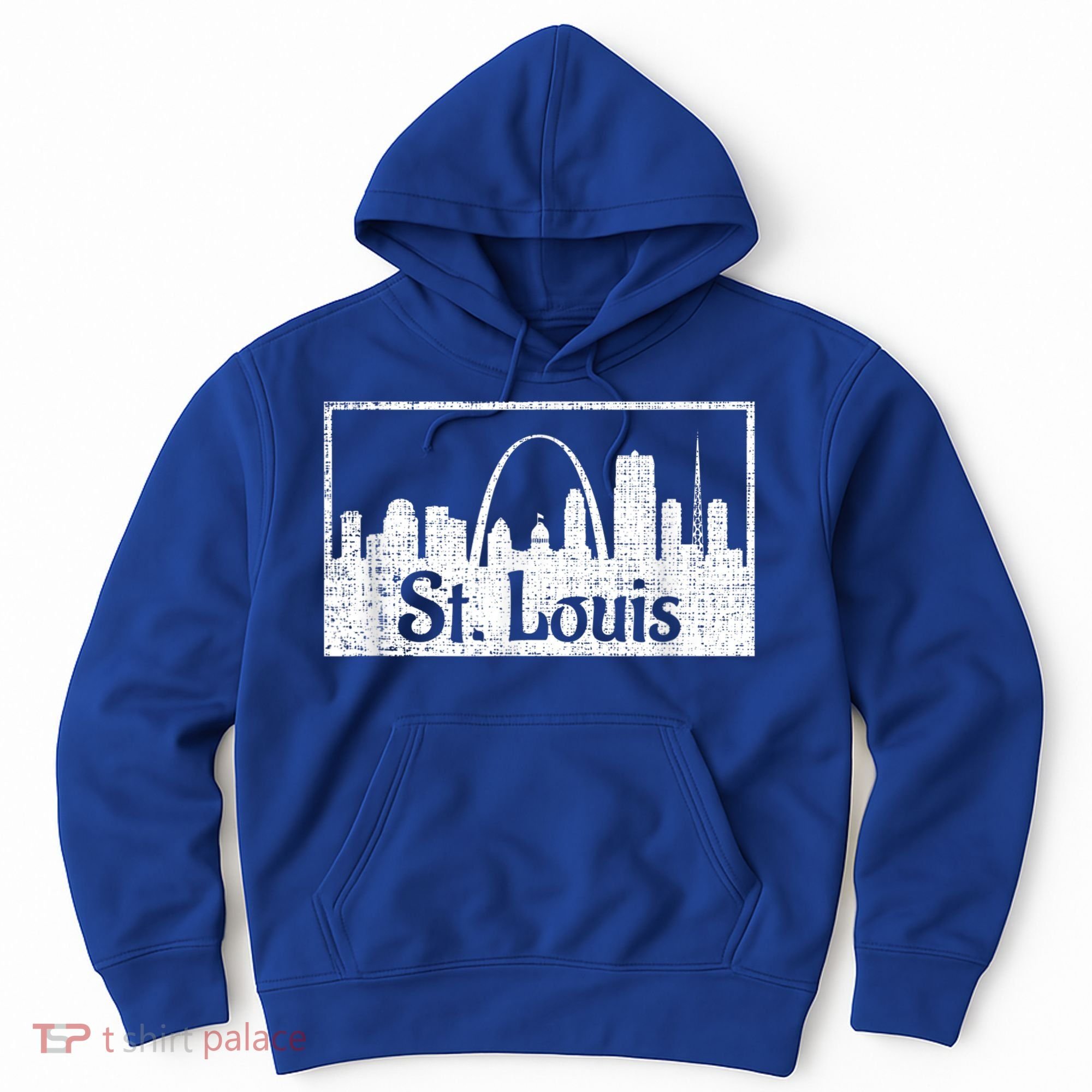Saint St. Louis Missouri Skyline Souvenir Gift Hoodie