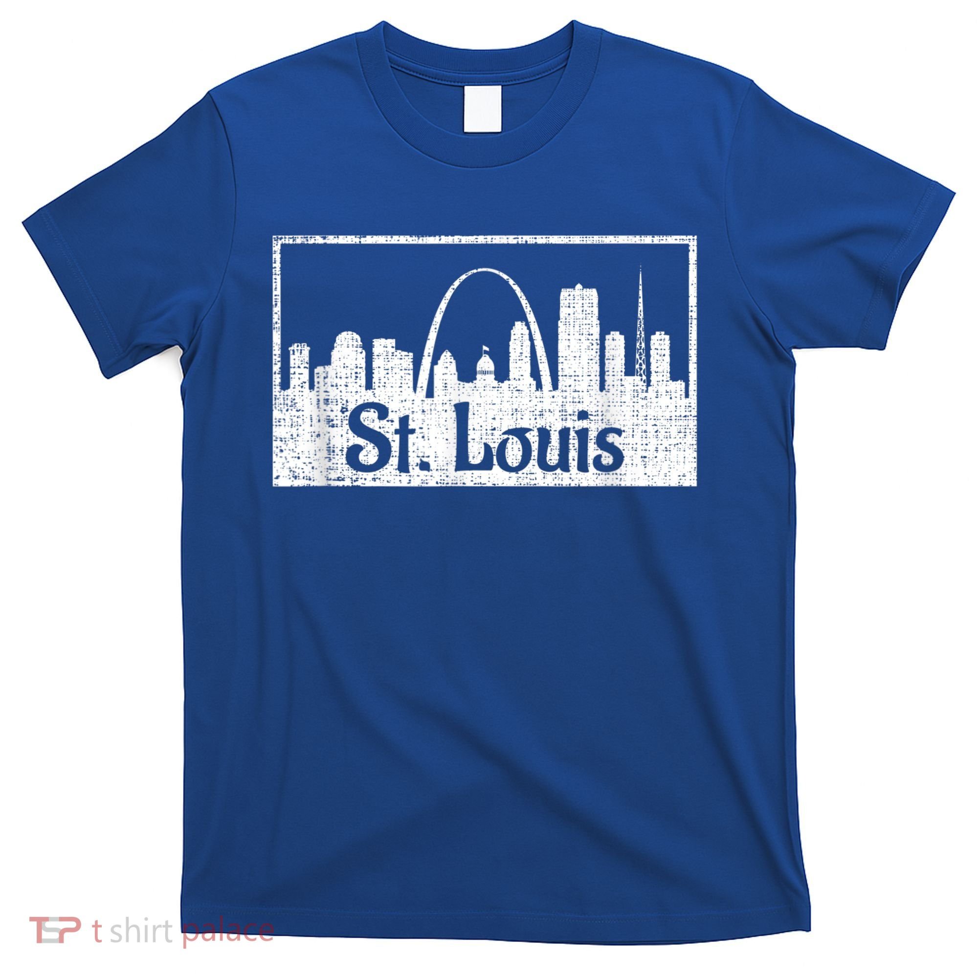 Saint St. Louis Missouri Skyline Souvenir Gift T-Shirt
