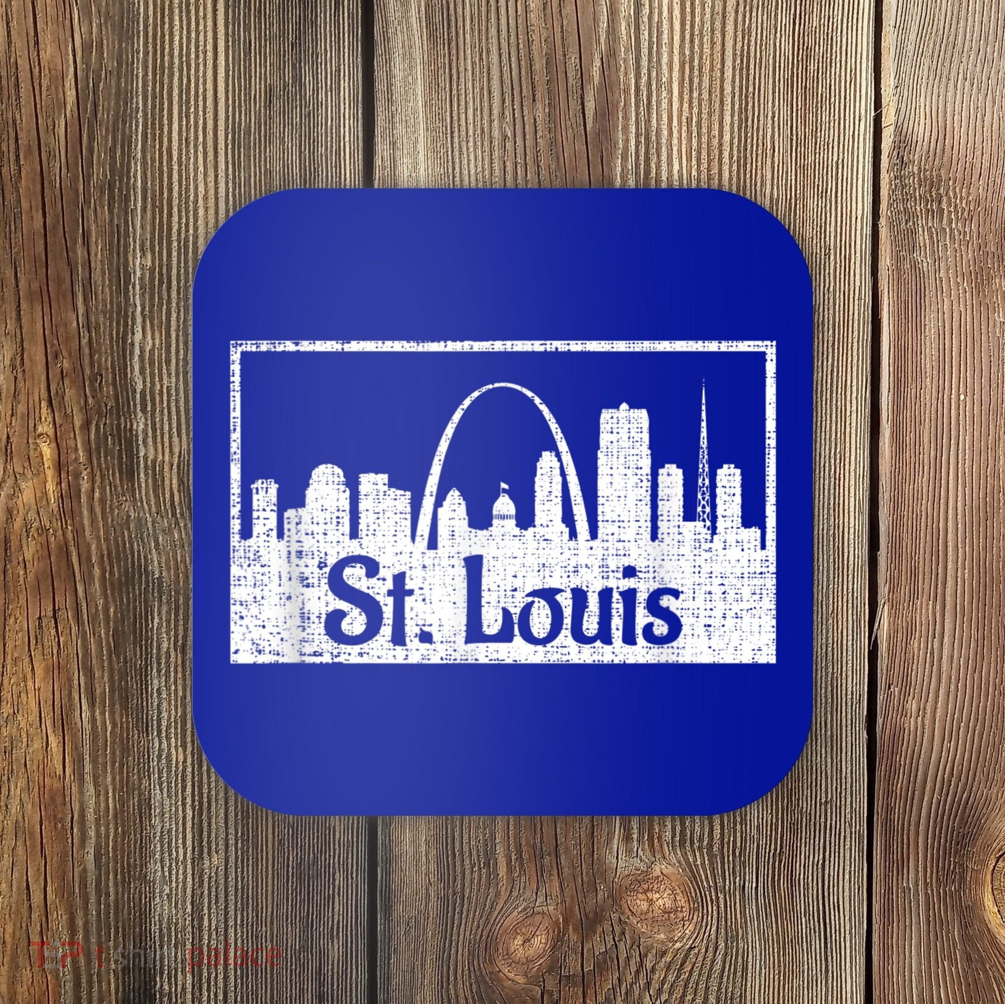 Saint St. Louis Missouri Skyline Souvenir Gift Coaster