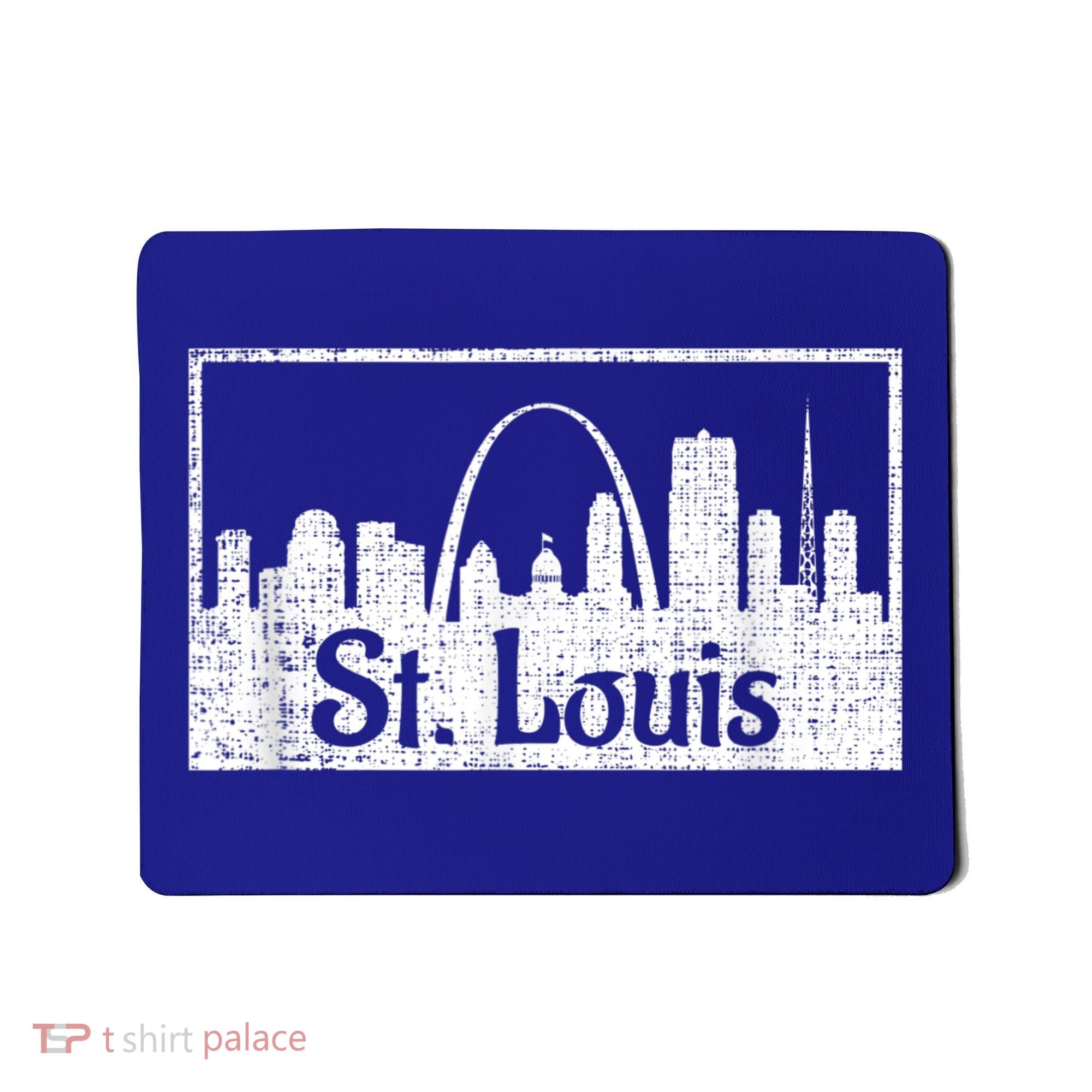 Saint St. Louis Missouri Skyline Souvenir Gift Mousepad
