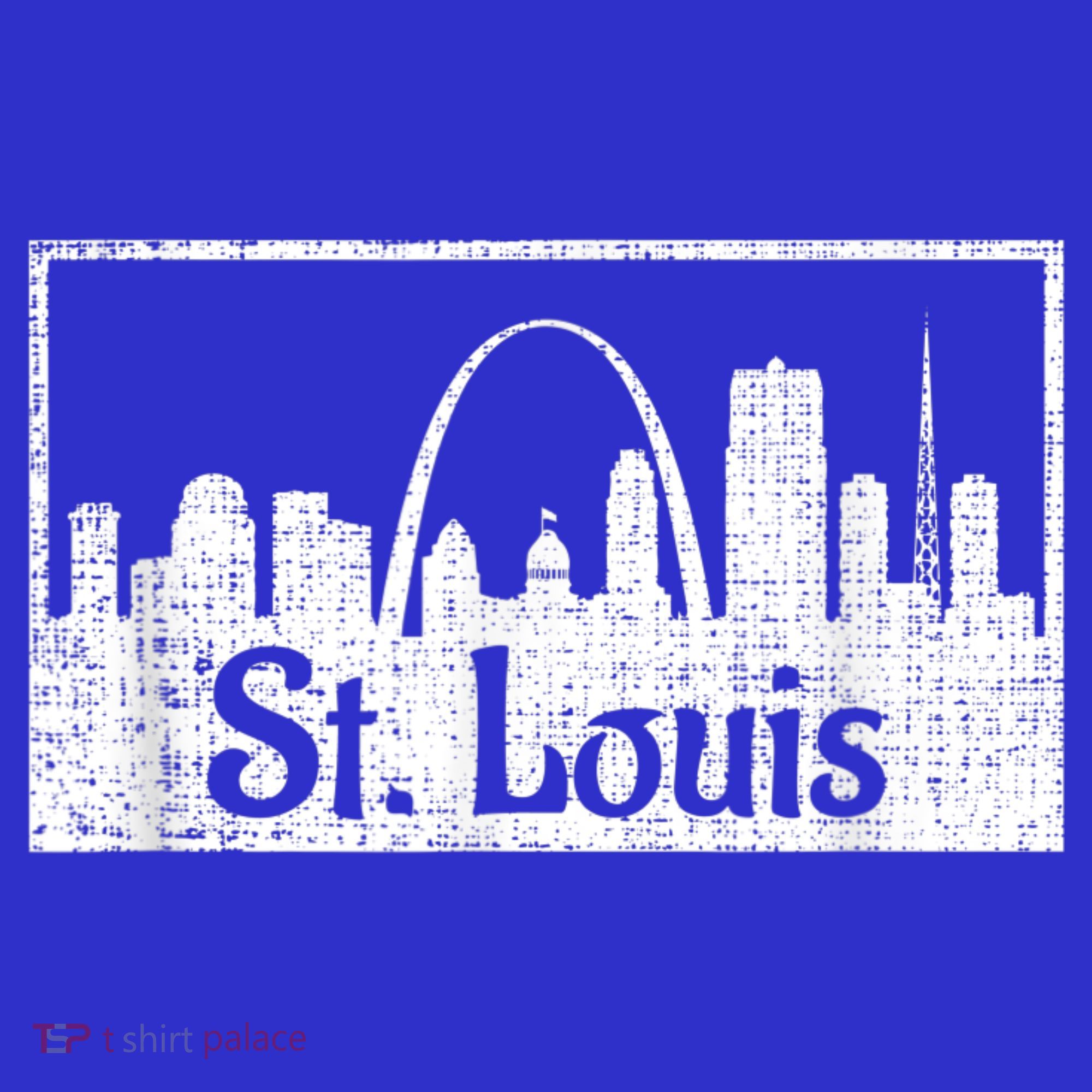 Saint St. Louis Missouri Skyline Souvenir Gift Baby Bodysuit
