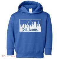 Saint St. Louis Missouri Skyline Souvenir Gift Toddler Hoodie thumb 0