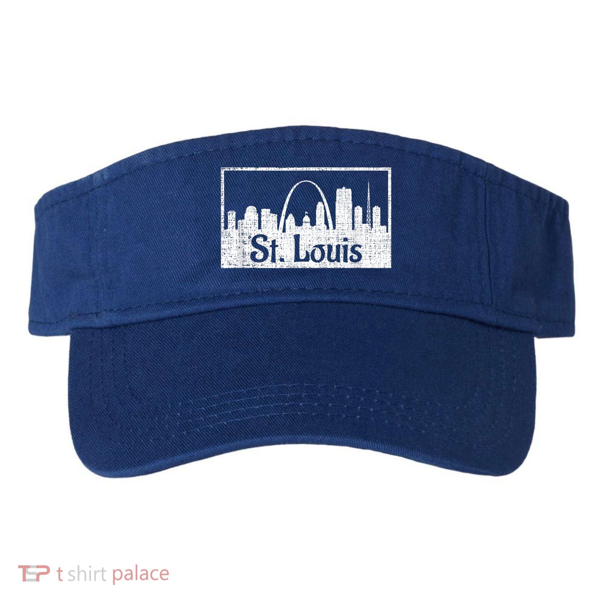 Saint St. Louis Missouri Skyline Souvenir Gift Visor