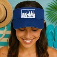 Saint St. Louis Missouri Skyline Souvenir Gift Visor thumb 2